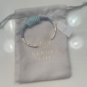 Kendra Scott Gold and Teal Bracelet